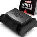 GRILLART Grill Brush Bristle Free, Replaceable BBQ Cleaning Pad (No Handle), Safe Replacement Cleaning Pad/Head for Cast Iron/Stainless Steel Grates - Dark Black