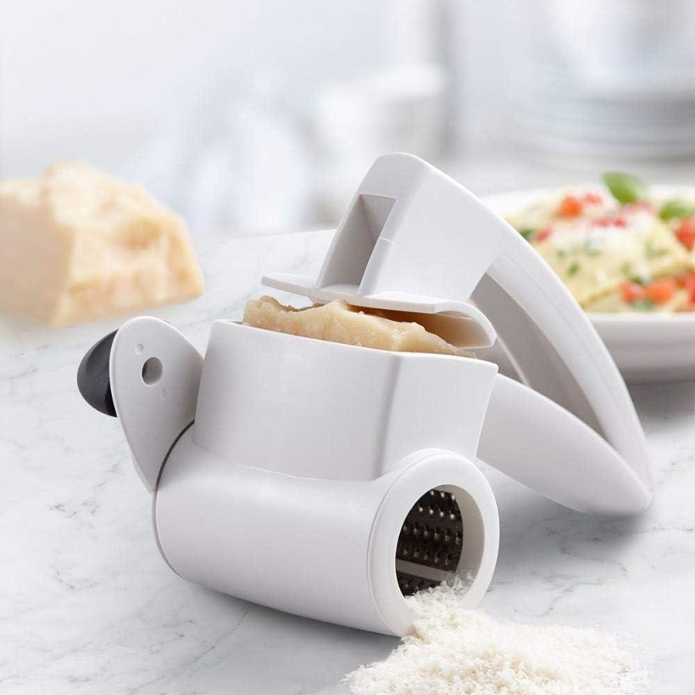 Trudeau 5050831 Rotary Cheese Grater White Plastic 11.3 x 9.5 x 16.8 cm