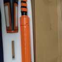 AKOFUN 15000 mAh Rechargeable Camping Light with Stand, Cordless Work Light with 3 LED Lamp Heads, 5500 Lumens Dimmable Camping Essentials Gear Emergency Flashlight with 86" Detachable Tripod, Orange