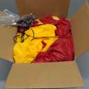 6 ft. Pre-lit LED Lights Santa Double Deer Christmas Inflatable with Waterproof Polyester Fabric