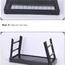 Barbecue Charcoal Grill Stainless Steel Folding Portable BBQ Tool Kits for Camping Hiking Picnics, Travel, Garden, Outdoor