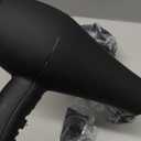 JINRI Hair Dryer, 1875W, 3 Heat & 2 Speed, with Diffuser, with Concentrator, Ionic Technology & Infrared - Black, Detachable Air Intake, Hanging Strap, Non-Foldable, 125V, JINRI-104