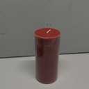 2.8x6 Inch Pillar Candles 255 Hours Long Burning Natural Soy Wax Candles Smokeless White Pillar Candles Dripless Handmade Soy Pillar Candle for Wedding Table Home, 3 Pack