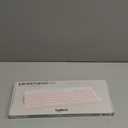 Logitech K580 Multi-Device Slim Wireless Keyboard, Built-in Cradle for Device; for Laptop, Tablet, Desktop, Smartphone, Win/Mac, Bluetooth/Receiver, Compact, Easy Switch, 24 Month Battery - Rose