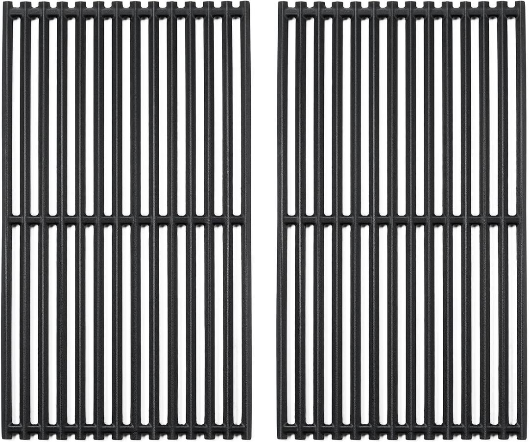 Grill Grate for 22 Blackstone Replacement 22 Griddle Grill Insert Tabletop 22In 2 Burner Parts Blackstone 1666 2144 1935 Adventure Ready 22 2304 Pro Series 2165 2119 Flat Top Cooking Grid 2PCS