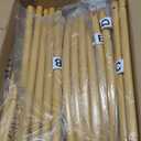 Pureegg Metal Arch Backdrop Stand Set - Set of 2 (7.2ft/6.0ft), Gold Wedding Stand with Stable Base, Elegant Backdrop Cover for Party, Birthday, Baby Shower, Graduation, Easy to Assemble