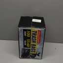 100 Count 55-60 Gallon Trash Bags, Sturdy & Tear-Resistant Commercial Can Liners 55 Gallon, Large Garbage Bags, Large Black Trash Bags for Commercial, Lawn and Leaf Bags