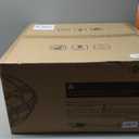 Outdoor Ceiling Fan with Light and Remote, 21" Wet Rated Outdoor Fans for Patios & Gazebo, 6-Speed Adjustable, 3-Color Dimmable LED (Black)