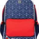 RIP-IT Gameday Softball Backpack 2.0 (Large, Navy/Red/White)