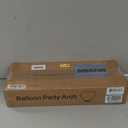 Heart Shape Wedding Metal Arch Backdrop Gold Flower Balloon Arbors Stand for Wedding Birthday Party, Graduation Decorations and Baby Shower 2M (6.6FT)