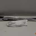 EaseLife 5FT Bypass Double Sliding Barn Door Hardware Kit, Single Track, Slide Smoothly Quietly, Easy Install (5FT Track Kit for Double 35" Wide Door)