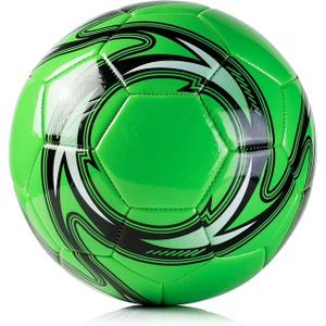 Soccer Ball Size 3 & Size 4 & Size 5 - Official Match Weight - 5 Colors - Youth & Adult Soccer Players - Helix - Attractive and Durable Design