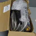 Garden Hose 100ft, Heavy Duty Stainless Steel Water Hose with 10 Functional Nozzles, No Kink, Lightweight and Flexible, Easy to Use and Store, Strong and Sturdy, Suitable for Yard and Lawn