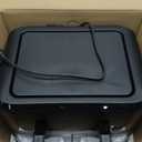 CHEFMAN 6 Quart Dual Basket Air Fryer Oven with Easy View Windows, Sync Finish, Hi-Fry, Auto Shutoff, 2 Independent 3Qt Nonstick Dishwasher Safe Frying Baskets, Digital Double Air Fryer - Black