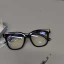 Miyya Blue Light Glasses for Women & Men Oversized UV & Blue Light Blocker Chunky Frames, Stylish Eyewear Accessories