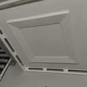 2-Pack 4-Way Ceiling Air Diverter 24"x24", Ceiling Vent Deflector for 2'x2' Drop Ceiling Vent, Commercial Air Vent Diverter for Offices, Classrooms, and Commercial Spaces, Tool-Free Installation