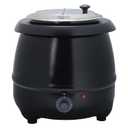 Winco Electric Soup Warmer, 10.5-Quart,Black