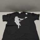 Lacrosse Player Youth Kids Boys Men T-Shirt Small