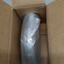 DERNORD Sanitary Hose Barb Pipe Fitting 1/2" Tri Clamp (25MM Ferrule) 90 Degree Elbow (Tube OD: 1/2"/12MM (1/2 Tri-clamp))