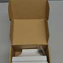 4pcs Post 2" Aluminum Deck Post Base Cover, Post Skirt, Handrail, Stair, Porch, Deck Railing Base Brackets Covers (White) (Post 2"x 2" Base 4.5"x4.5")