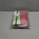 Christmas Red and White Plaid Rug, 28 x 43 Inches Cotton Hand-Woven Layered Door Mat for Front Porch, Entryway, Outdoor Holiday Decor, Washable Buffalo Check Rug for Home, Patio, Kitchen