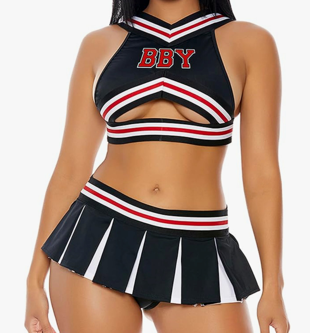 Forplay womens Good Luck Charm Cheerleader Costume (S/M) 