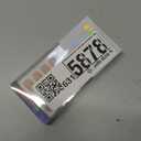 BTArtbox Press On Nails Short - Almond French Tip Press On Nails with Glue for Women, Soft Gel Glue On Nails in 16 Sizes - 32 Stick On Nails Kit, White French