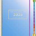3 x Planner -2026, Hardcover Weekly & Monthly Calendar Planner, January 2026 - December 2026, 8.5" x 11", Daily Agenda Book with Colorful Tabs, College Organizer Notebook, School & Work Supplies for Student Teacher Classroom