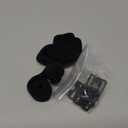 5 Point Goalie Mask Straps Hockey Mask Harness Goalie Helmet Repair Kit Black Open Back Helmet Repair Replacement Strap with Buckle for Adult Daily Training Competition