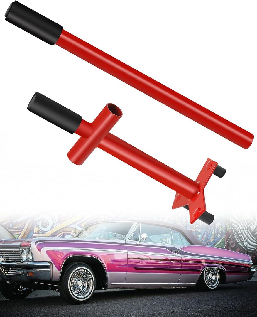 3 Bar Lowrider Wire Wheel Knock Off Tool with Bar Suitable