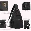Mini Backpack for Women Crossbody Bag Purse Sling Bag Fanny Pack Daypack Lightweight Travel Backpack