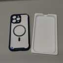 Miracase for iPhone 16 Pro Max Case 6.9'', [Bubble Free] Full-Body Bumper Phone case with Built-in Full Glass Screen &Lens Protector,Compatible with MagSafe,Drop Proof 16 Pro Max Cover,Blue