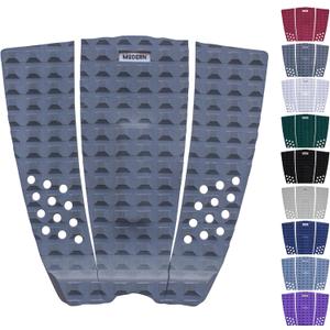 Modern Grips Surfboard Traction Pad 3-Piece (Grey / Grey)