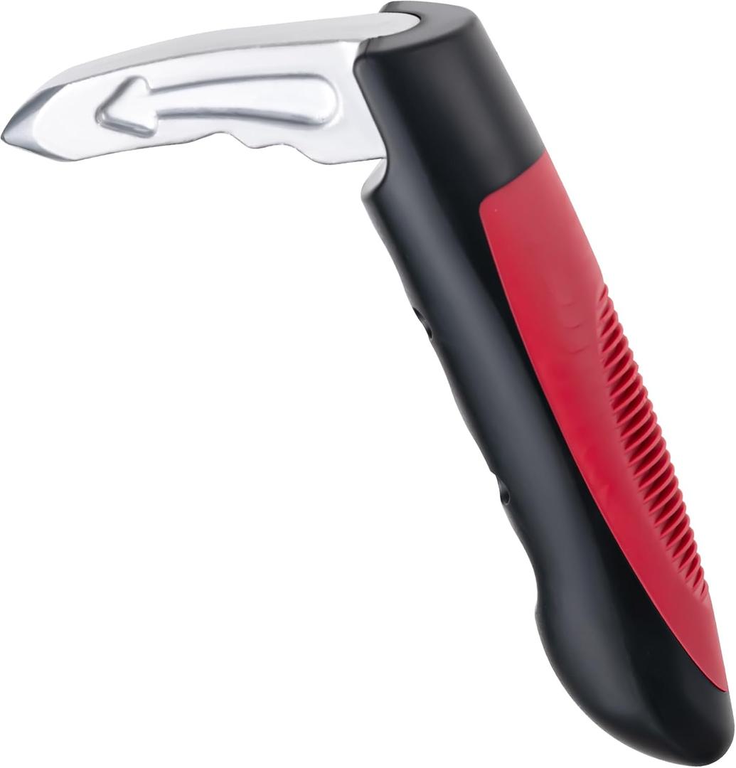 Car Door Handle for Elderly, Car Handle Assist Support for Handicapped, Portable Auto Cane for Seniors, Multifunctional Vehicle Door Latch Handles, Car Gadgets for Disabled Drivers (Red-1Pcs)