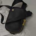 Anti Theft Crossbody Bag for Women, Small Sling Purse
Zipper Lock for Travel, RFID Blocking, Vegan Leather