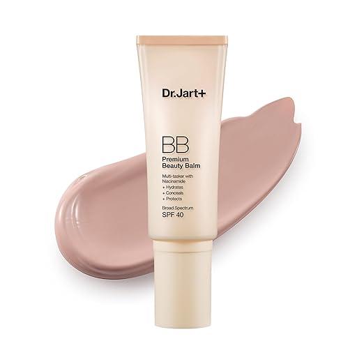 Dr.Jart+ Premium BB Korean Tinted Moisturizer with SPF 40 and Niacinamide | bb cream | Skin Tint | Korean Makeup, Light MediumMedium, 1.35 Fl Oz