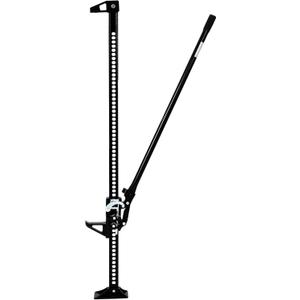 3 Ton Heavy-Duty Farm Jack, 7000 LBS Ratchet High Lift with f-Arm & j-Arm, 5.12"-52" Lift Range for Tractors, Trucks, SUVs, Off-Road & Farm Use,60", Black, 60in
