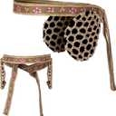 Padme Costume Women Amidala Cosplay Headband Accessories Queen Outfit Prop