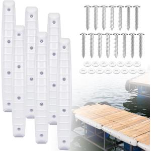 Menkxi Dock Fenders 42.13 x 5.91 x 3.94 Inches Long Dock Bumpers Straight-Edge Boat Fenders UV-Resistant Marine Vinyl Boat Bumpers for Docking Guard Vertical Protection