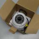 5MP 4MP Dome Super Hybrid Security Camera 4in1 TVI/CVI/AHD/960H CCTV Surveillance Security Camera 2.8-12mm Varifocal Lens Waterproof Day&Night Vision Outdoor/Indoor 98ft IR Camera White