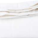 Full/Queen 94 X 96 Linen Quilt White One Size