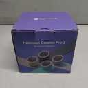 Hotmoon Sound Machine, Cocoon Pro 2 White Noise Machine for Sleeping Adults, 388 Non Looping Sounds & Sleep Timer, Smart App Control Night Light, Nature Sound Pink Green Brown Noise Maker, Plug in (Medium, Black)