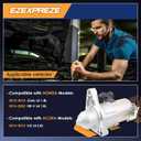 Ezexpreze 19264 19159 New Starter Motor Replacement for Honda Civic 1.8L 2012-2015, HR-V 1.8L 2016-2022, Acur.a ILX 2.0L 2013 2014 2015 L4 Engine Automatic Transmission OE 31200-R1A-A01 31200-R0A-004