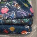 wegreeco Small Dog Diapers Male,Reusable Belly Bands for Male Dogs,Washable Doggie Puppy Diapers Wraps,Medium Size (5 Pack Medium, Marine Animal)