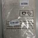 YoungsTex Short Linen Curtains 40 Inch Length for Kitchen Window Over Sink, Semi Sheer Cafe Drapes Light Filtering with Rod Pocket Back Tab for Bathroom, 42 X 40 Inch, 2 Panels (Natural)