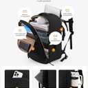 LOVEVOOK 40L Travel Backpack for Women, Airline Approved Carry On Backpack with 2 Packing Cubes, Waterproof Personal Item Bag Fits 17" Laptop, TSA Traveling Essentials Weekender Overnight Backpack