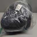 TACVASEN Men's Puffer Jacket Hooded Sherpa Lined Water Resistant Windproof Insulated Jacket Warm Winter Puffy Coat (Black, M)