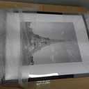 upsimples 16x20 Picture Frame, Display Pictures 11x14 with Mat or 16 x 20 Without, Wall Hanging Poster Frame, Black, 1 Pack