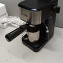 Mr. Coffee 4-Shot Steam Espresso Cappuccino and Latte Maker with Stainless Steel Frothing Pitcher
