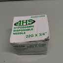 Sterile Disposable Injection Needle with Cap for Animal, Pet, Poultry and Industrial Dispensing Needle Accessories (22G X 3/4)